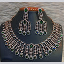 Jain Jewellers American Diamonds Necklace Set
