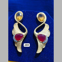 Jain Jewellers Antique Gold Dangler Earrings