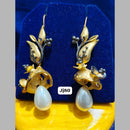 Jain Jewellers Antique Gold Dangler Earrings