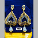 Jain Jewellers Antique Gold Dangler Earrings