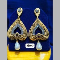 Jain Jewellers Antique Gold Dangler Earrings