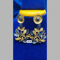 Jain Jewellers Antique Gold Dangler Earrings