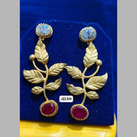 Jain Jewellers Antique Gold Dangler Earrings