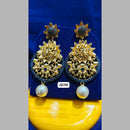 Jain Jewellers Antique Gold Dangler Earrings