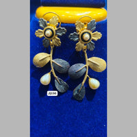 Jain Jewellers Antique Gold Dangler Earrings