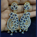 Jain Jewellers Gold Plated Exclusive American Daimonds  Bridal & Party Wear Dangler Earrings