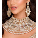 Jain Jewellers Luxury American Diamond Choker Necklace Set