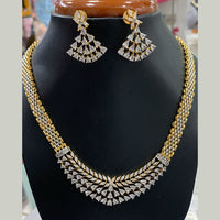 Jain Jewellers Premium American Diamond Designer Necklace Set
