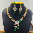 Jain Jewellers Premium American Diamond Designer Necklace Set