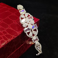 Jain Jewellers Premium American Diamond Embellished Stylish Bracelet