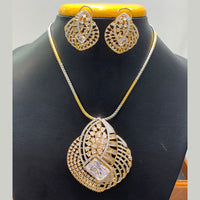 Jain Jewellers Premium American Diamond Designer Necklace Set