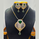 Jain Jewellers Premium American Diamond Designer Necklace Set