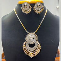 Jain Jewellers Premium American Diamond Designer Necklace Set