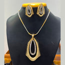 Jain Jewellers Fashion American Diamond Chain Pendant Set  