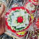 Kavita Art Multi Color Floral Hair Brooch