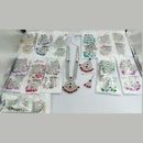 Kavita Art Silver Plated Crystal Stone And Pearls Long Necklace Set   (1 Piece Only)