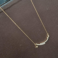 Kavita Art Gold Plated Austrian Stone Chain Pendent