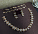 Kavita Art Gold Plated Austrian Stone Necklace Set