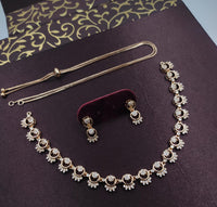 Kavita Art Gold Plated Austrian Stone Necklace Set