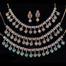 Kavita Art Gold Plated Polki Kundan Stone Necklace Set