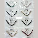 Kavita Art Silver Plated Crystal Stone Necklace Set