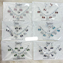 Kavita Art Silver Plated Crystal Stone Necklace Set