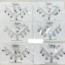 Kavita Art Silver Plated Crystal Stone Necklace Set