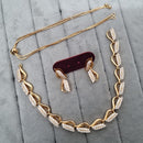 Kavita Art Gold Plated Austrian Stone Necklace Set