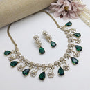 Kavita Art Gold Plated AD Necklace Set