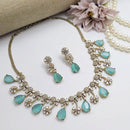 Kavita Art Gold Plated AD Necklace Set