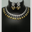 Kavita Art Silver Plated Austrian Stone Necklace Set