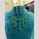 Kavita Art Silver Plated American Diamond Necklace Set