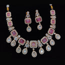 Kavita Art Gold Plated Polki Kundan Stone Necklace Set