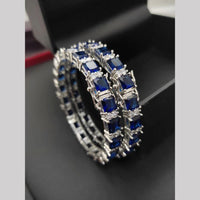 Kavita Art Ethereal Sparkle Crystal Stone Bangle Set