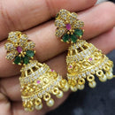 Kavita Art Gold Plated Austrian Stone Jhumki Earrings