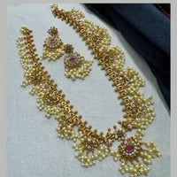 Kavita Art Gold Plated Austrian Stone Necklace Set