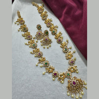 Kavita Art Gold Plated Austrian Stone Necklace Set