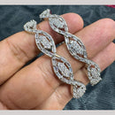 Kavita Art Silver Plated American Diamonds Bangles Set