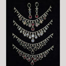 Kavita Art American Diamond And Pearl Necklace Set