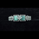Kavita Art Silver Plated American Diamonds Bracelet