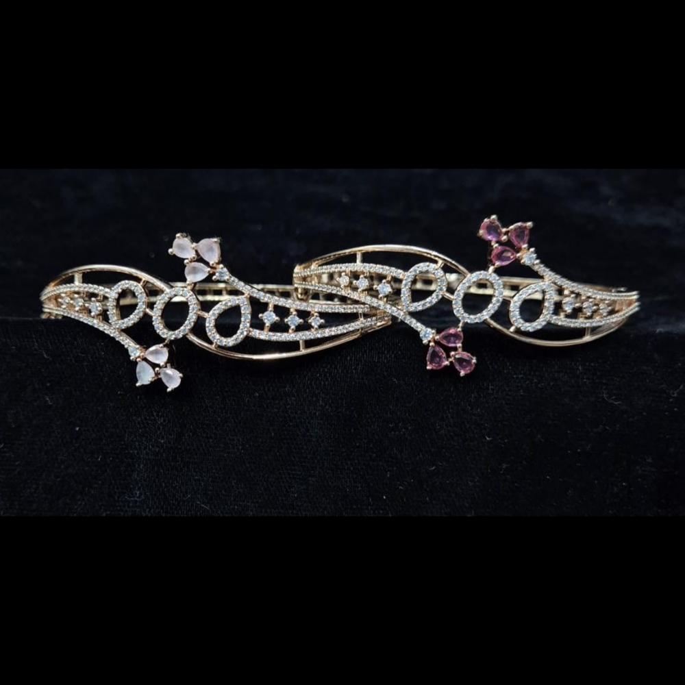 Kavita Art Gold Plated American Diamonds Bracelet