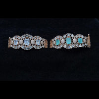 Kavita Art Gold Plated American Diamonds Bracelet