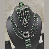 Kavita Art American Diamond Necklace Set