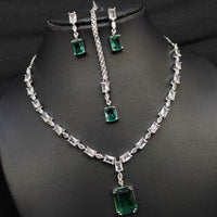 Kavita Art American Diamond Necklace Set