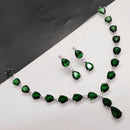 Kavita Art American Diamond Necklace Set