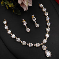 Kavita Art American Diamond Necklace Set