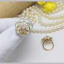 Kavita Art Gold Plated Austrian Stone Rings