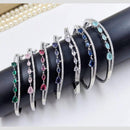 Kavita Art Silver Plated American Diamonds Bracelet