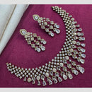 Kavita Art Gold Plated American Diamond Necklace Set