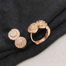 Kavita Art Gold Plated Austrian Stone Stud Earrings